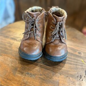 Brown Kids Boots